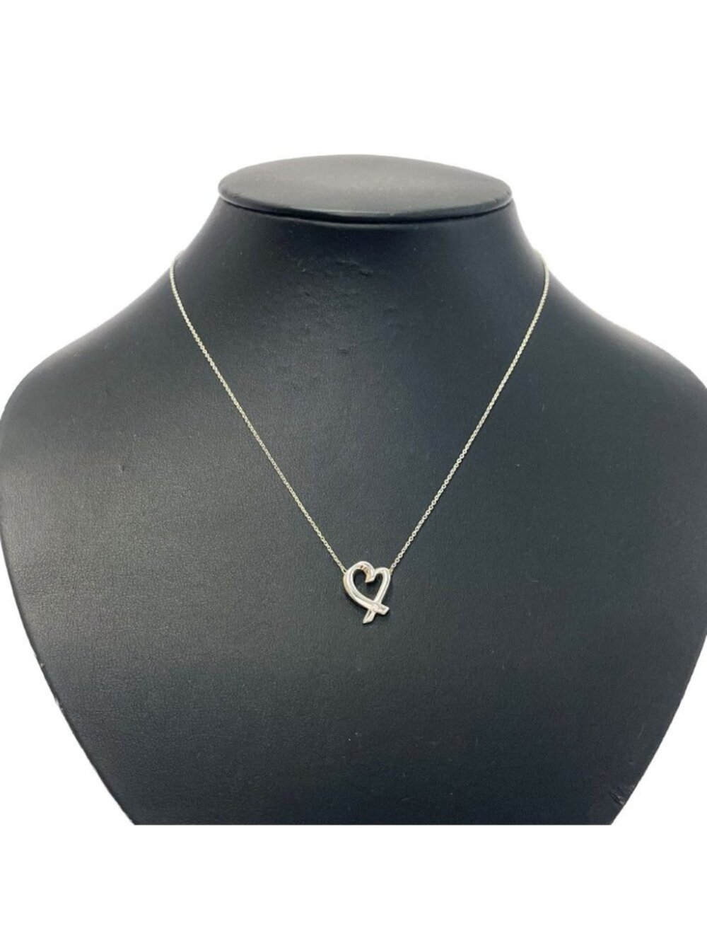 Tiffany & Co Silver Loving Heart Necklace
